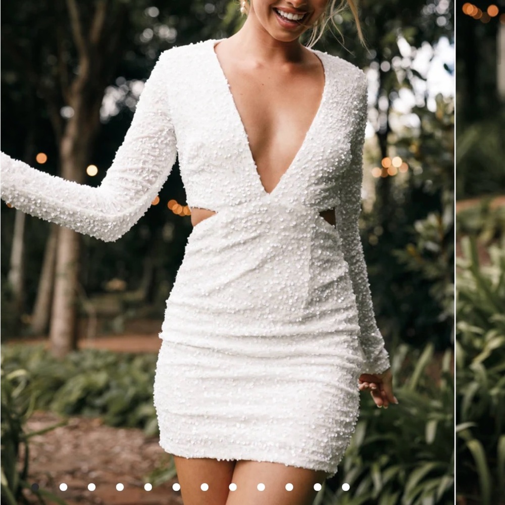 Petal and pup white dress *worn once* perfect  condition